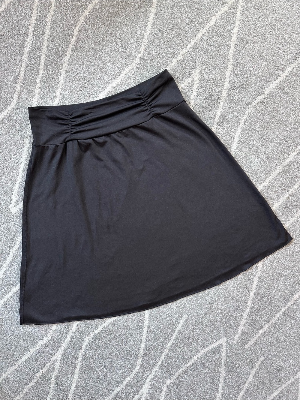 Tranquility by Colorado Clothing Black Stretch A-line Exercise Swim Skirt